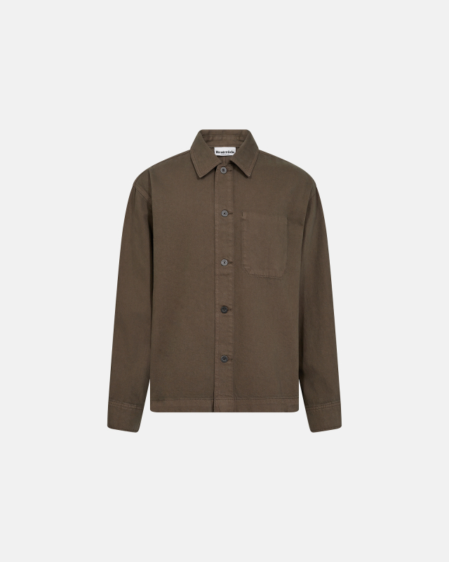 Overshirt ´armstrong´ | 100% Bomuld | Grøn Overshirt ´armstrong´ | 100% Bomuld | Grøn
