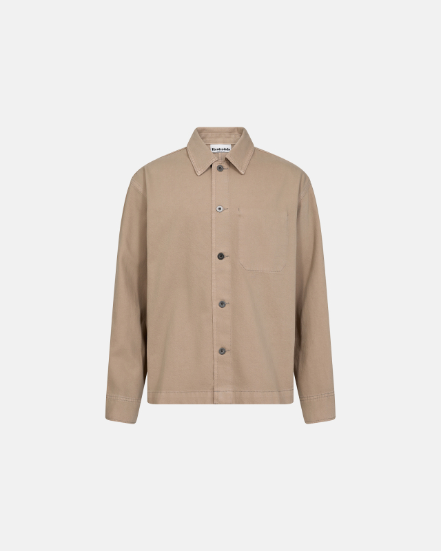 Overshirt ´armstrong´ | 100% Bomuld | Sand Overshirt ´armstrong´ | 100% Bomuld | Sand