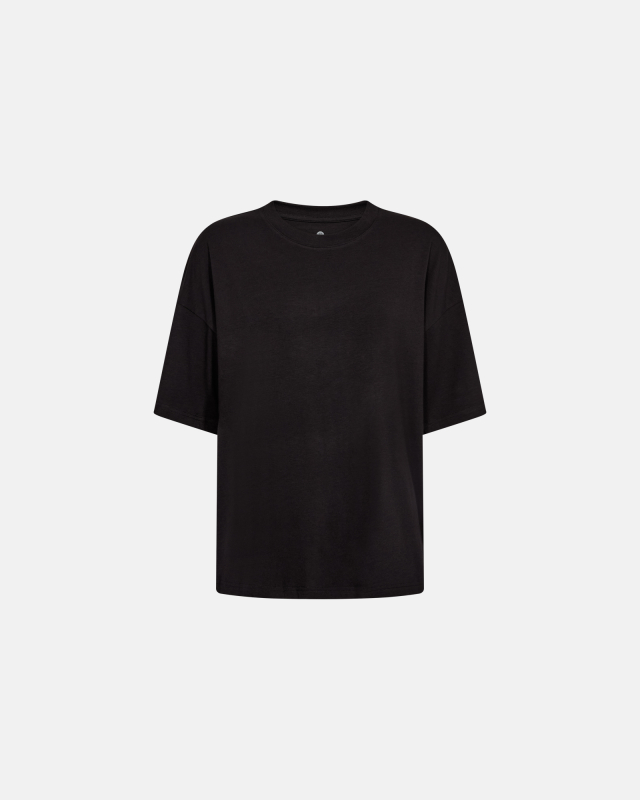 Oversized Tee | Bambusviskose | Sort Oversized Tee | Bambusviskose | Sort