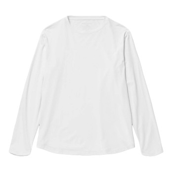Panos Emporio Bamboo Crew Longsleve Tee Hvid Small Herre Panos Emporio Bamboo Crew Longsleve Tee Hvid Small Herre