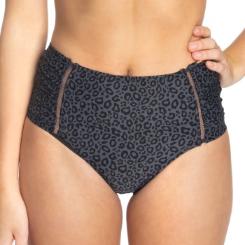 Panos Emporio Panthera Olympia High Waist Brief Sort/Grå polyamid 38 Dame Panos Emporio Panthera Olympia High Waist Brief Sort/Grå polyamid 38 Dame