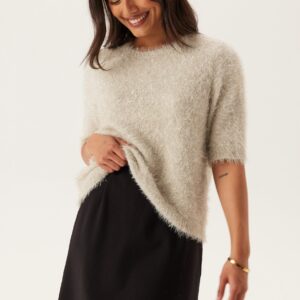 Pcmie Ss O-neck Knit