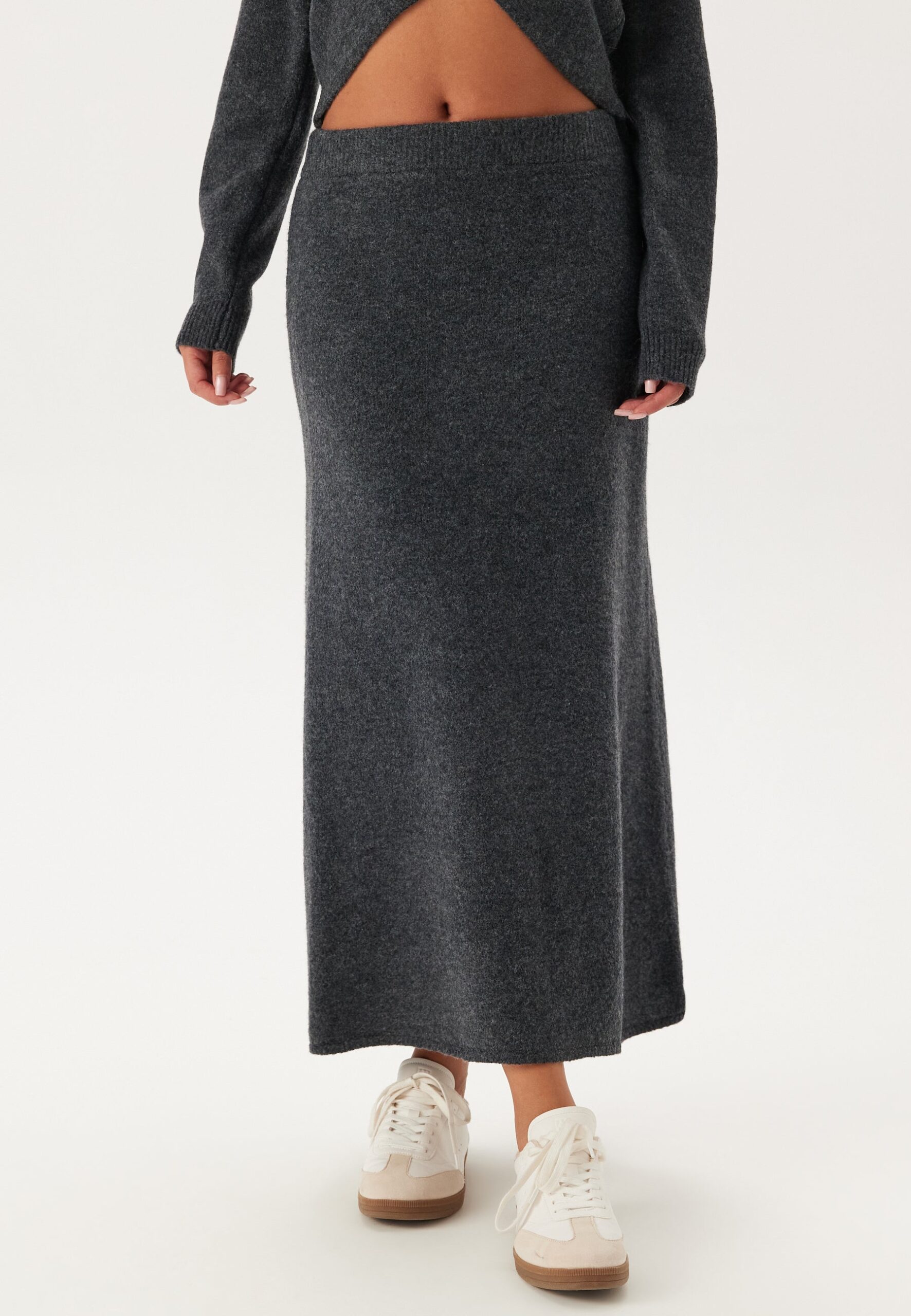 Pcnanu Hw Long Knit Skirt Bc Pcnanu Hw Long Knit Skirt Bc