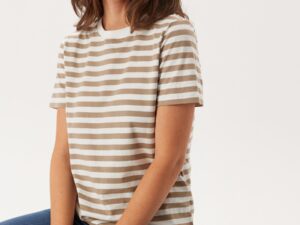 Pcria Ss Tee Stripes Noos