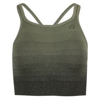 Pierre Robert BH Light Support Sports Bra Grøn Small Dame Pierre Robert BH Light Support Sports Bra Grøn Small Dame