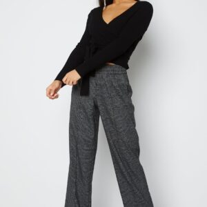 Poptrash-Suki MW Wide Check Pant