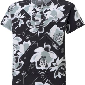 Puma Alpha Aop Tshirt Dame 104 Sort