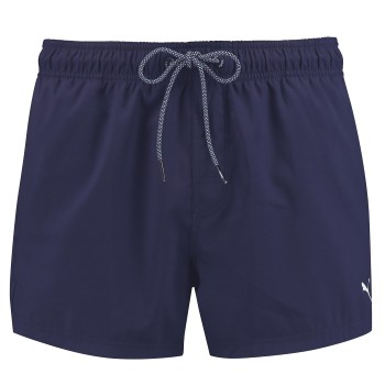 Puma Badebukser Short Length Swim Shorts Marineblå polyester Small Herre Puma Badebukser Short Length Swim Shorts Marineblå polyester Small Herre