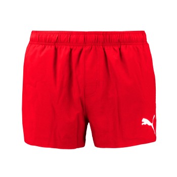 Puma Badebukser Swim Short Shorts Rød polyester Small Herre Puma Badebukser Swim Short Shorts Rød polyester Small Herre