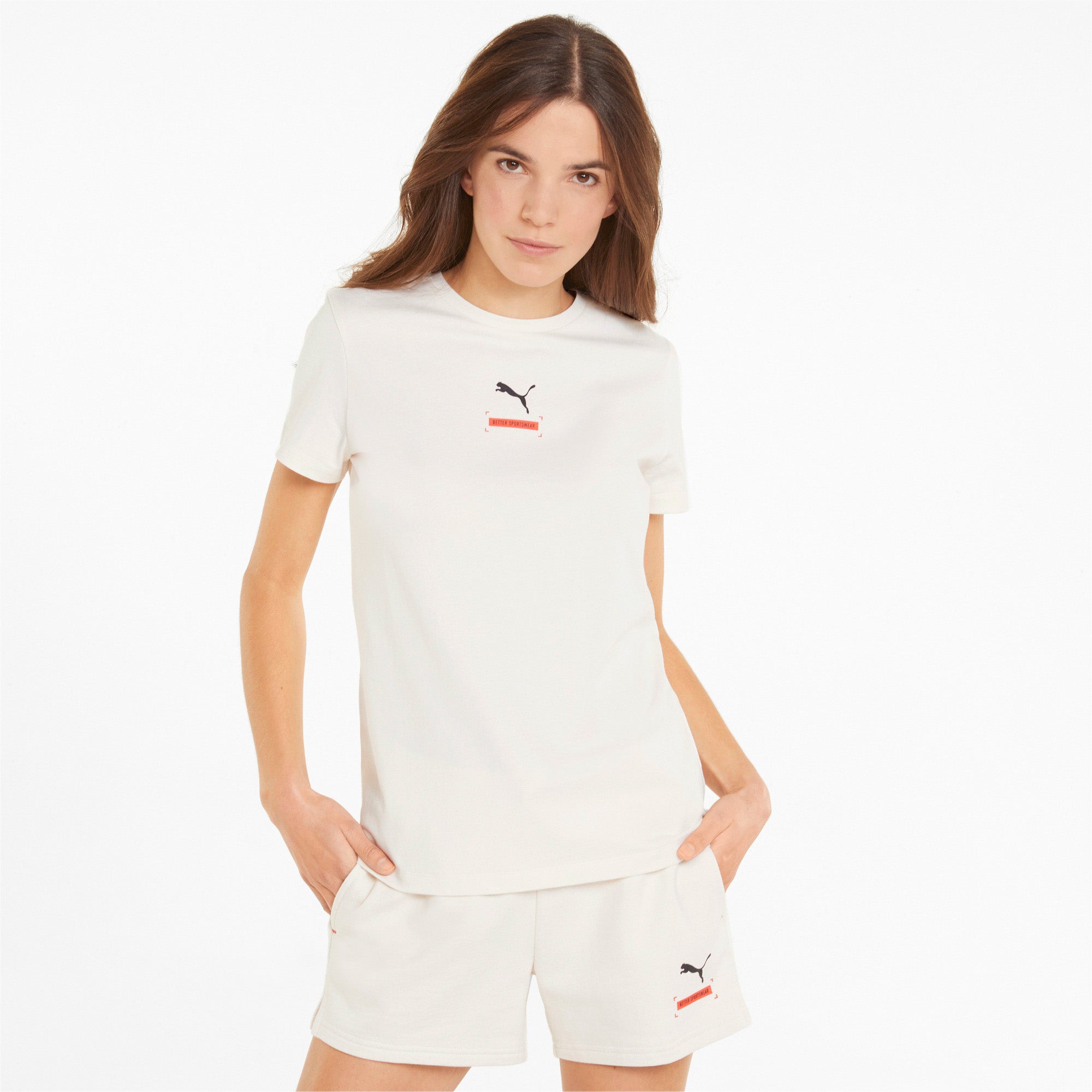 Puma Better Tshirt Dame Hvid Puma Better Tshirt Dame Hvid