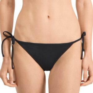 Puma Side Tie Bikini Bottom Sort Small Dame