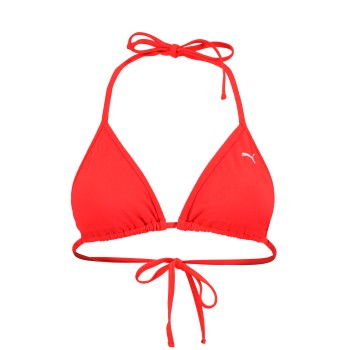 Puma Triangle Bikini Top Rød Small Dame Puma Triangle Bikini Top Rød Small Dame