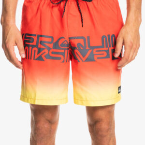 Quiksilver Word Block 17" Badeshorts Herre M Orange