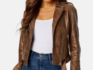 Rachel Leather Biker