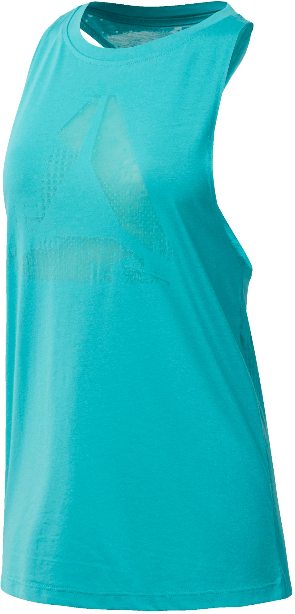 Reebok Burnout Tank Dame Xs Turkis Reebok Burnout Tank Dame Xs Turkis
