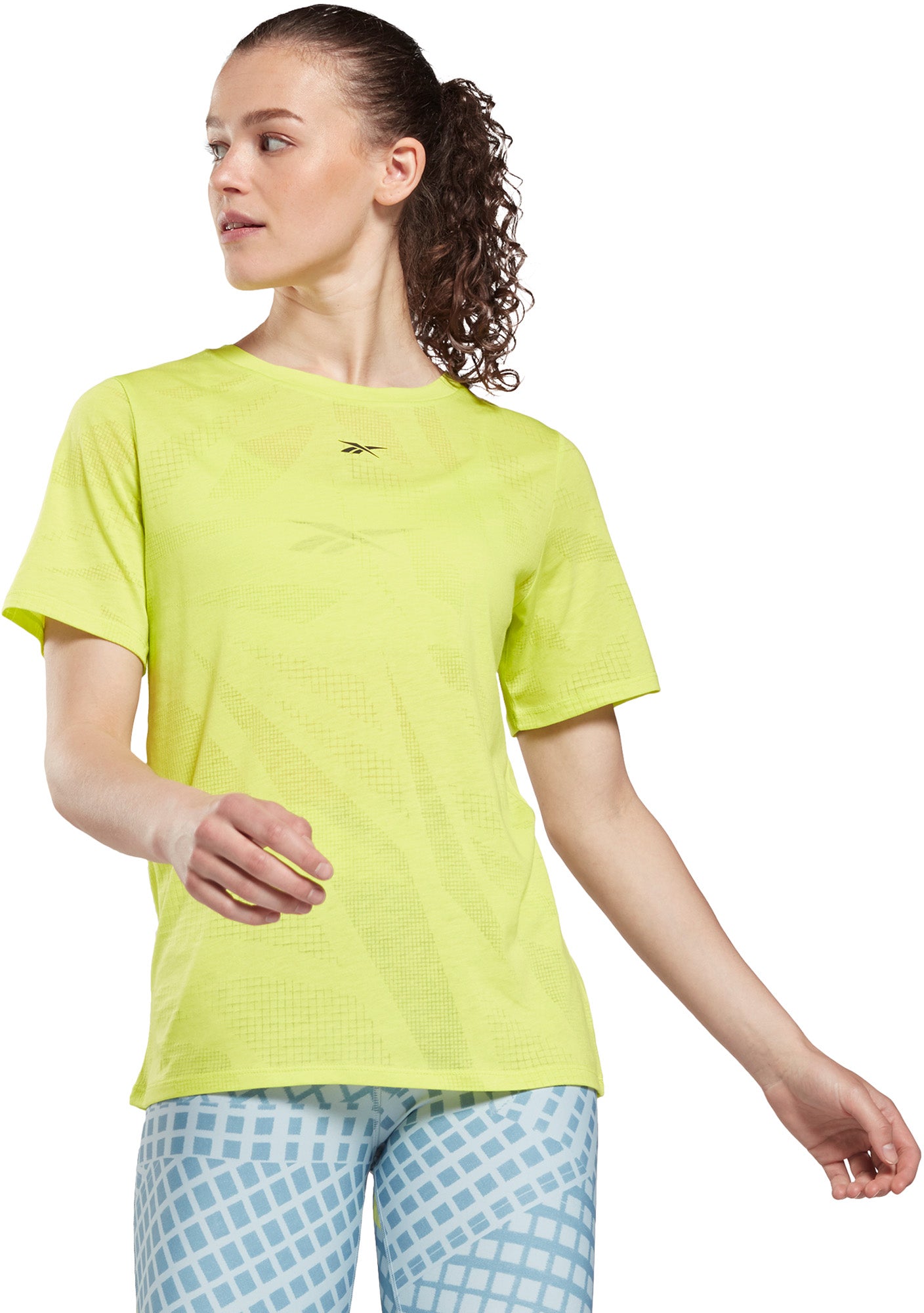 Reebok Burnout Trænings Tshirt Dame Xs Gul Reebok Burnout Trænings Tshirt Dame Xs Gul