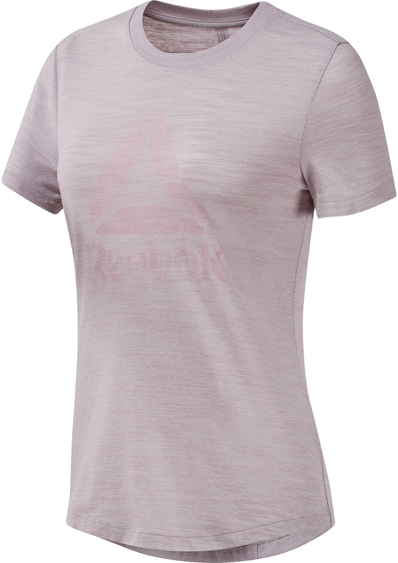 Reebok El Marble Logo Tee Dame Xs Lilla Reebok El Marble Logo Tee Dame Xs Lilla