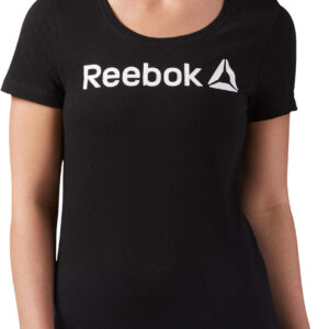 Reebok Scoop Neck Tee Dame Xs Sort
