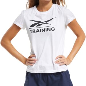Reebok Trænings Tshirt Dame Xs Hvid