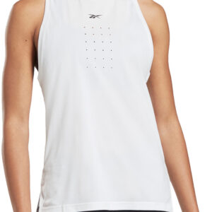Reebok United By Fitness Perforated Top Dame Hvid