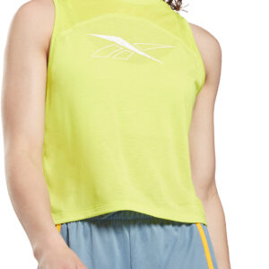 Reebok Workout Ready Supremium Træningstop Dame Xs Gul
