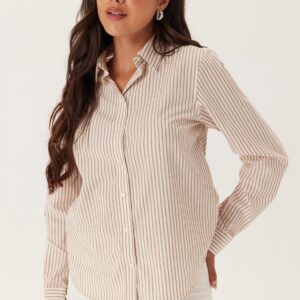 Reg Classic Poplin Striped Shirt