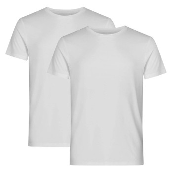 Resteröds 2P Organic Cotton Crew Neck Hvid økologisk bomuld Small Herre Resteröds 2P Organic Cotton Crew Neck Hvid økologisk bomuld Small Herre