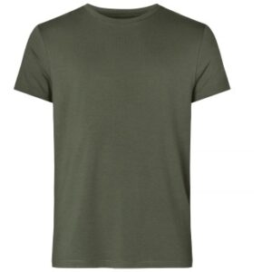 Resteröds Bamboo Crew Neck Mørkgrøn Small Herre