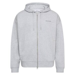 Resteröds Rick Zip Hoodie Grå bomuld Small Herre