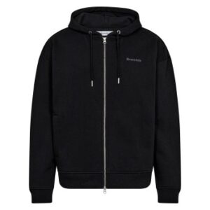 Resteröds Rick Zip Hoodie Sort bomuld Small Herre