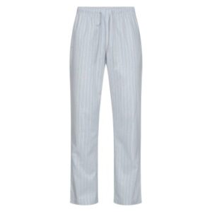 Resteröds Sandman Pyjama Pants Lyseblå Stribe bomuld Small Herre