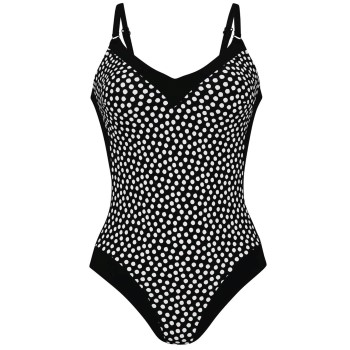 Rosa Faia Summer Dot Swimsuit Sort/Hvid C 42 Dame Rosa Faia Summer Dot Swimsuit Sort/Hvid C 42 Dame