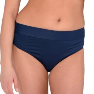 Saltabad Bikini Basic Folded Tai Marineblå polyamid 38 Dame