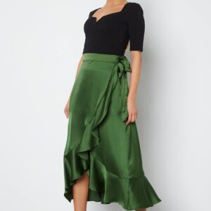 Sateen Wrap Skirt Fair