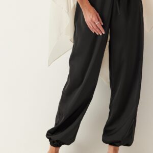 Satin Balloon Trousers