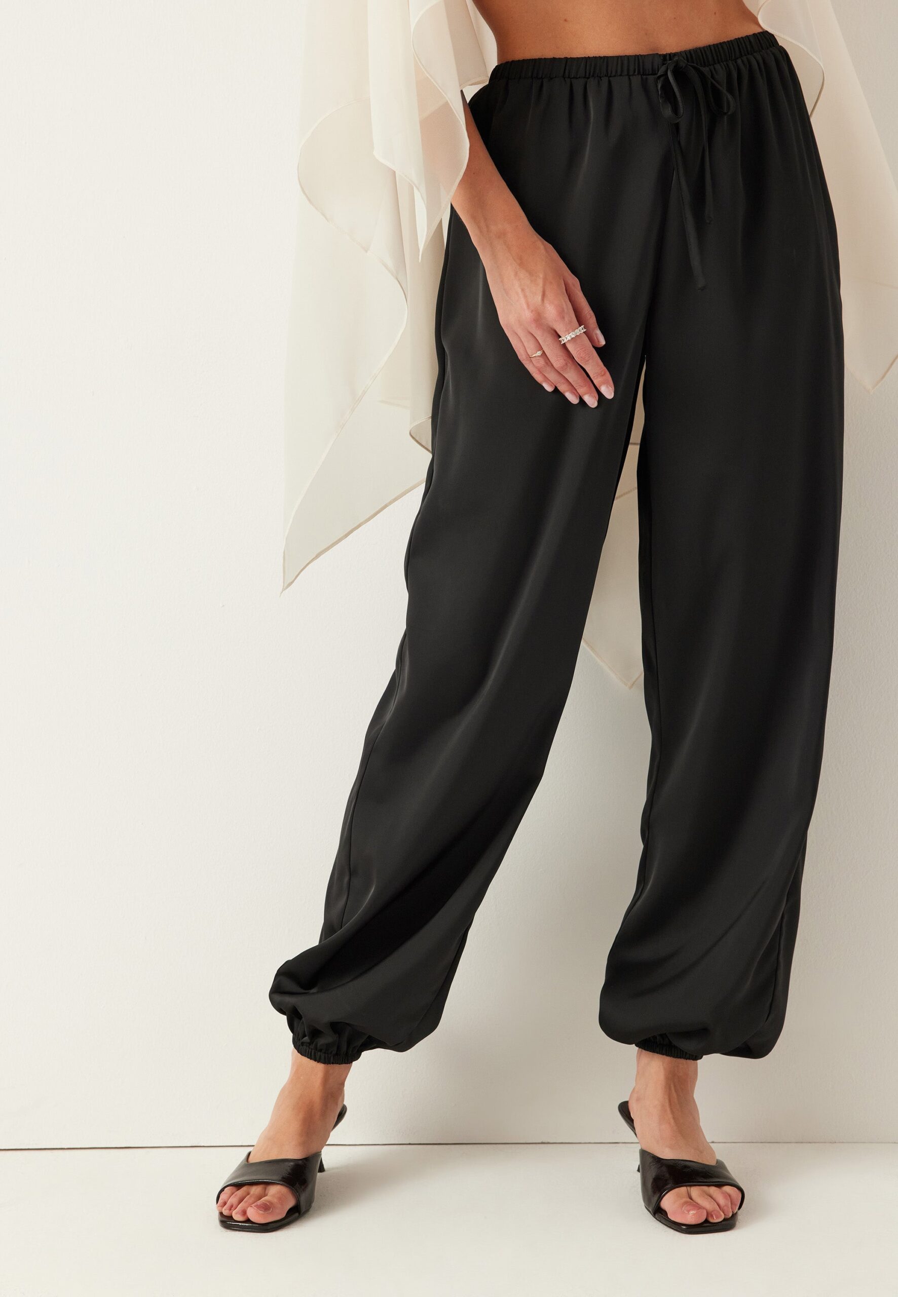 Satin Balloon Trousers Satin Balloon Trousers