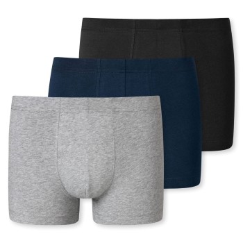 Schiesser 3P 95-5 Essential Shorts Flerfarvet bomuld Small Herre Schiesser 3P 95-5 Essential Shorts Flerfarvet bomuld Small Herre