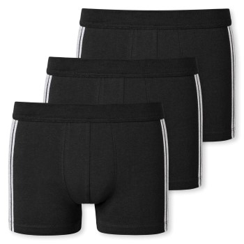 Schiesser 3P 95-5 Stretch Shorts Sort bomuld Small Herre Schiesser 3P 95-5 Stretch Shorts Sort bomuld Small Herre