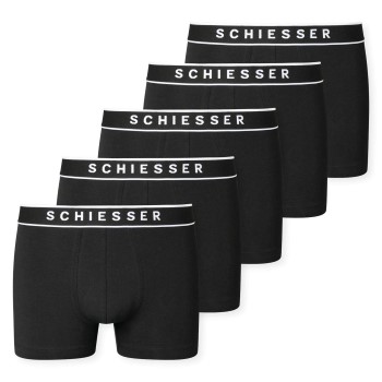 Schiesser 5P 95-5 Organic Cotton Short Sort bomuld Small Herre Schiesser 5P 95-5 Organic Cotton Short Sort bomuld Small Herre