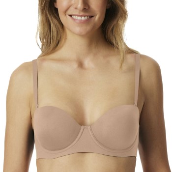 Schiesser BH Bandeau Bra Beige A 75 Dame Schiesser BH Bandeau Bra Beige A 75 Dame