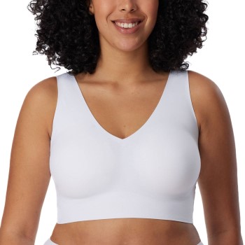 Schiesser BH Invisible Soft Bralette Hvid 38 Dame Schiesser BH Invisible Soft Bralette Hvid 38 Dame