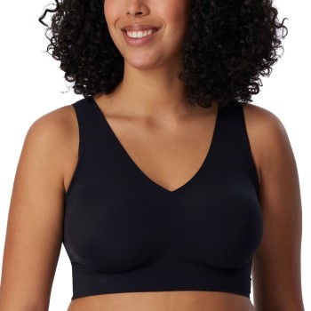 Schiesser BH Invisible Soft Bralette Sort 38 Dame Schiesser BH Invisible Soft Bralette Sort 38 Dame