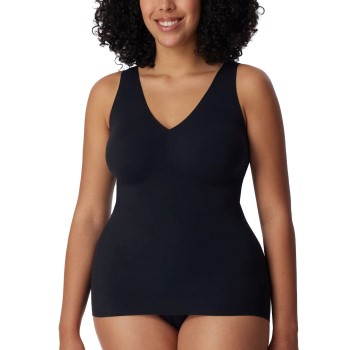 Schiesser Invisible Soft Padded Tank Top Sort 38 Dame Schiesser Invisible Soft Padded Tank Top Sort 38 Dame