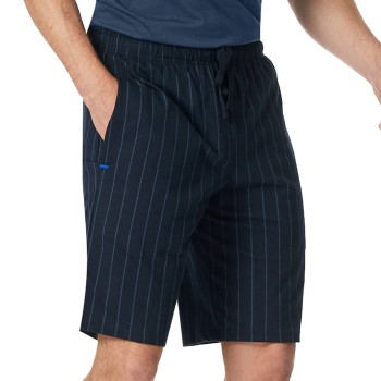 Schiesser Mix and Relax Cotton Bermuda Shorts Marineblå bomuld Small Herre Schiesser Mix and Relax Cotton Bermuda Shorts Marineblå bomuld Small Herre