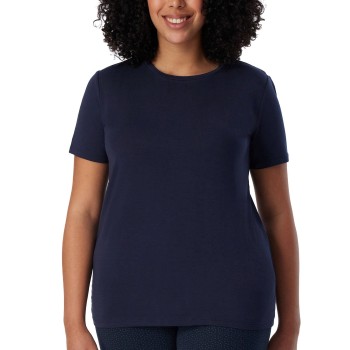 Schiesser Mix and Relax Modal Shirt Mørkblå modal Small Dame Schiesser Mix and Relax Modal Shirt Mørkblå modal Small Dame