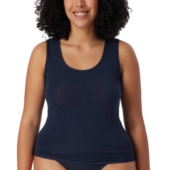 Schiesser Personal Fit Tank Top Mørkblå Small Dame Schiesser Personal Fit Tank Top Mørkblå Small Dame