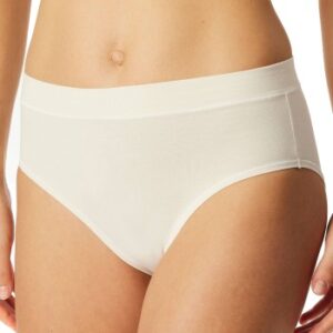 Schiesser Trusser Unique Cotton Rio Brief Elfenben bomuld Small Dame