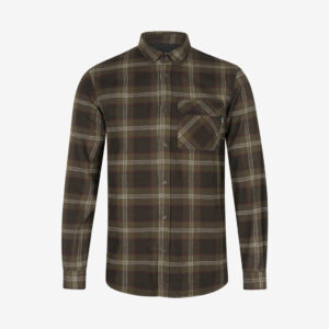 Seeland - Glen flannel skjorte (Grøn) - S