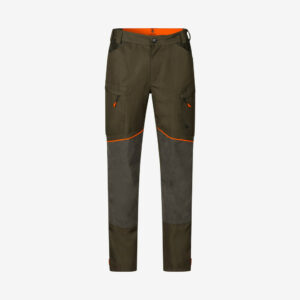 Seeland - Venture bukser (Pine green/Hi-Vis orange) - 46