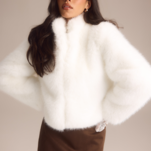 Short Faux Fur Jacket